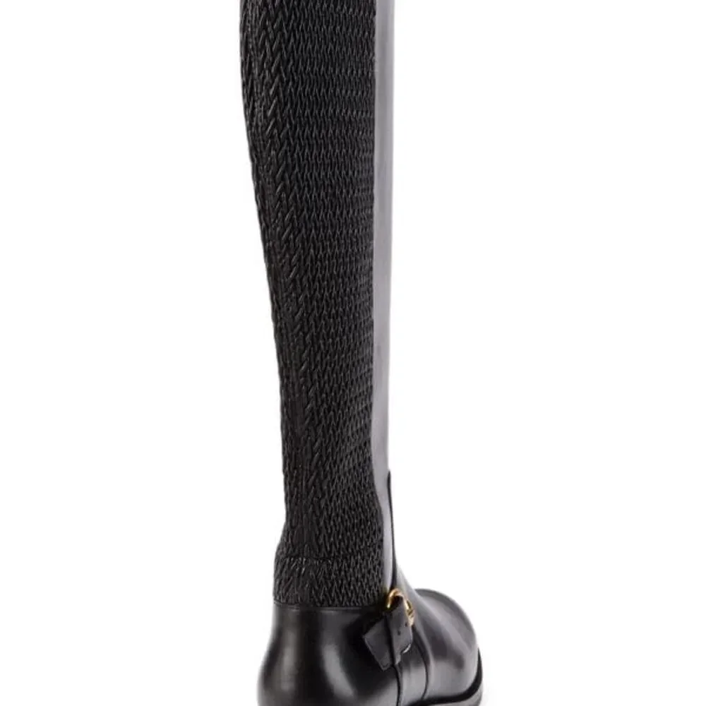 Cole Haan Elegant Black Knee High Boots